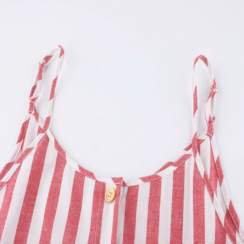 Женское сексуальное летнее Бохо Макси длинное платье в полоску вечернее пляжное