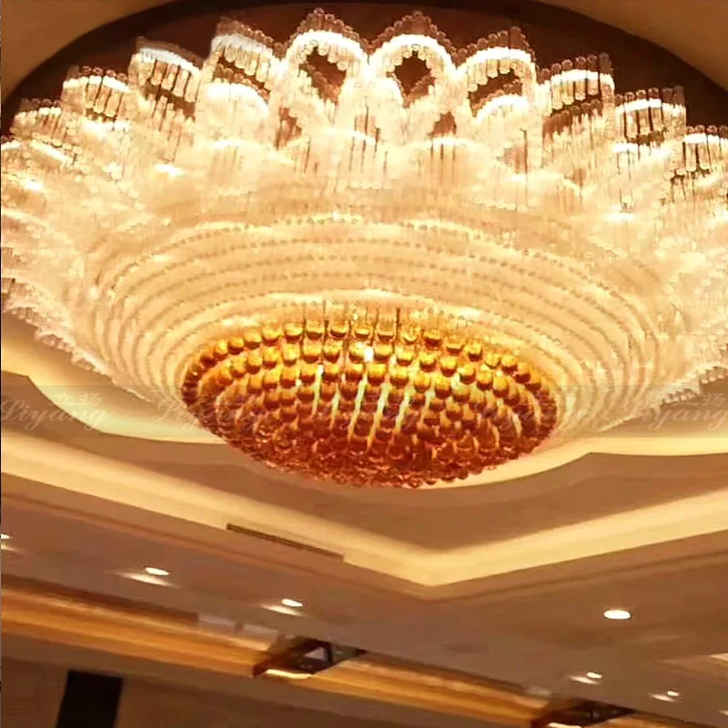 

Индивидуальные лобби в форме кристалла лампа Вилла гостиной потолочный светильник отель клуб банкетный зал инженерные лампы