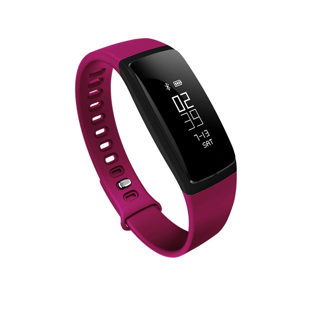 Syeser Новый V07 Smart Band Приборы для измерения артериального давления браслет монитор