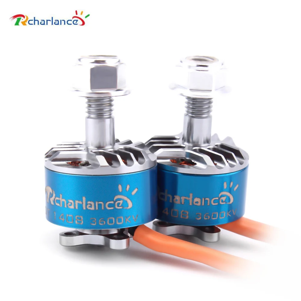 Rcharlance пламя 1408 3600KV безщеточный для FPV Радиоуправляемый Дрон пульт дистанционного