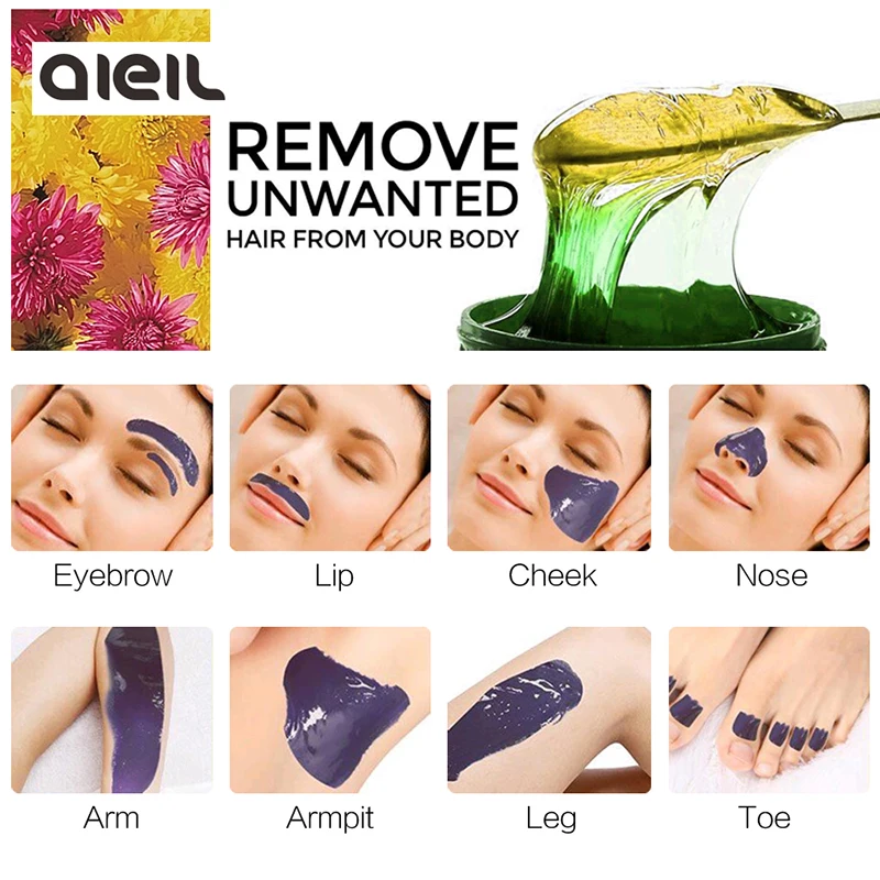 Восковые бобы 100 г парафин для депиляции воск Нагреватель Теплее машина удаления