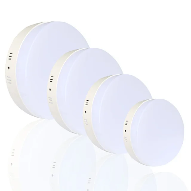 

New Surface mounted 6w 12w 18w 24w AC85-265V led downlight panel light 2835SMD Ceiling hallway Down lamp