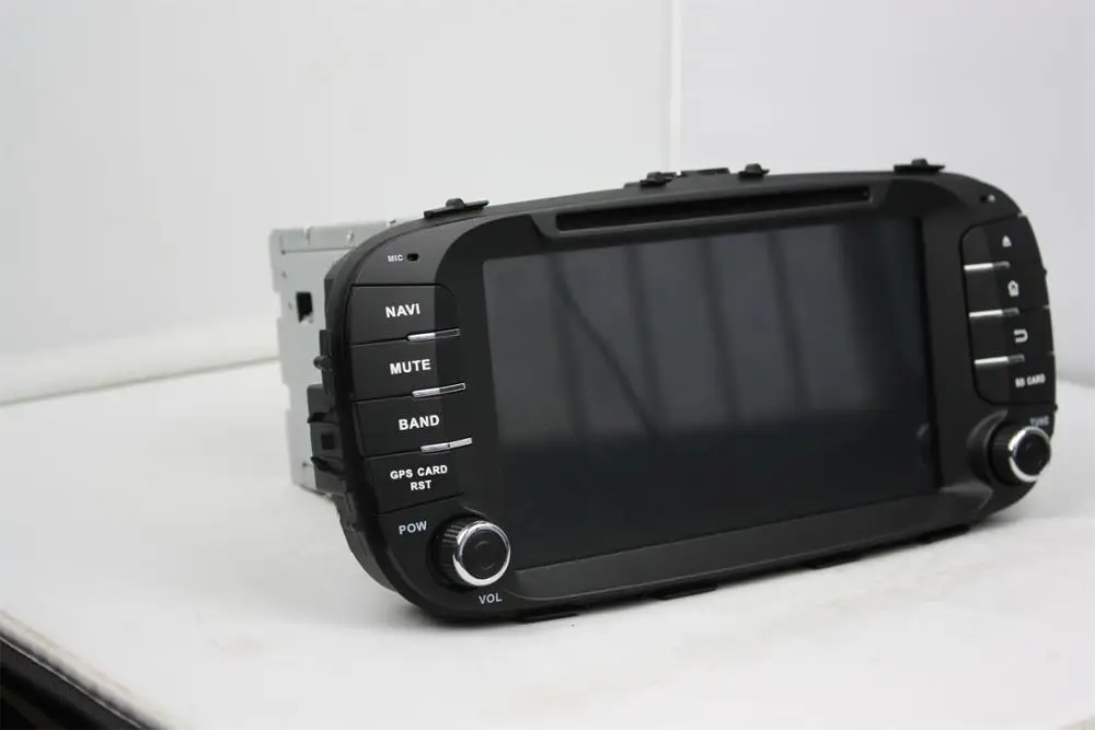 HD Android 5.1 1024*600 8 &quotавтомобиль радио dvd плеер для KIA Soul 2014 года С Радио GPS 3 Г Wi Fi Bluetooth