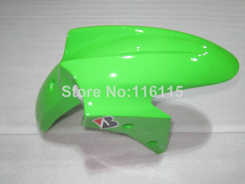 Комплект обтекателей для Kawasaki Ninja 250r 2008 2014 Черный Зеленый Белый литье под