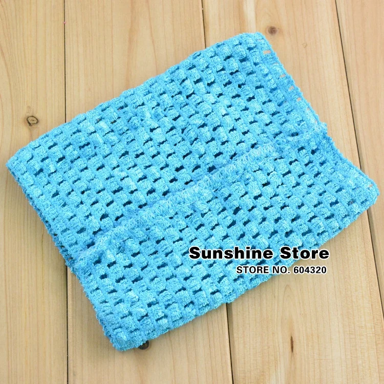 Эластичное вязаное крючком превосходные повязки на голову для юбки пачки и топы