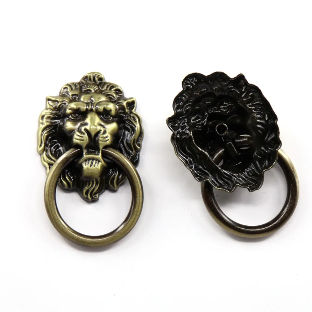 Винтажная мебель ручки для шкафа дверей выдвижных ящиков античные бронзовые