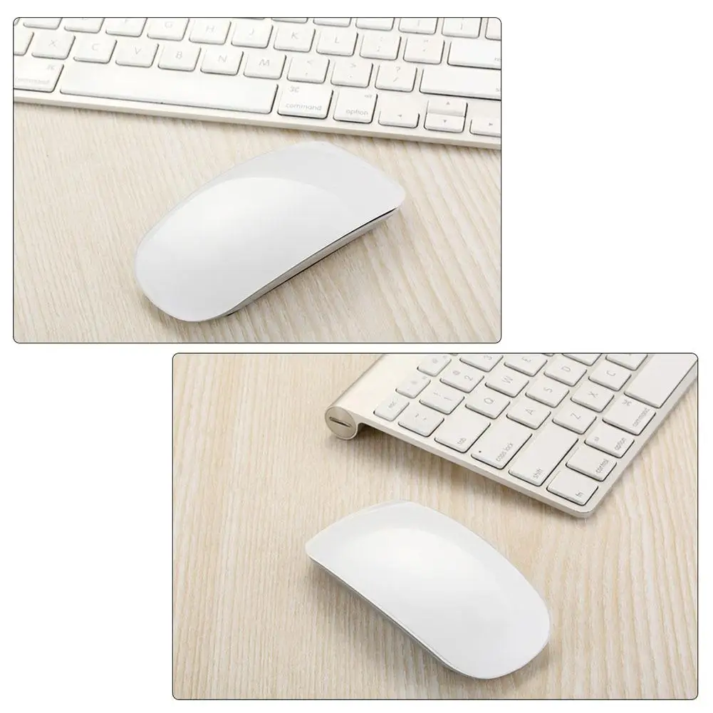 EastVita эргономичная USB Беспроводная тонкая мышь с полосками для сенсорного экрана 2