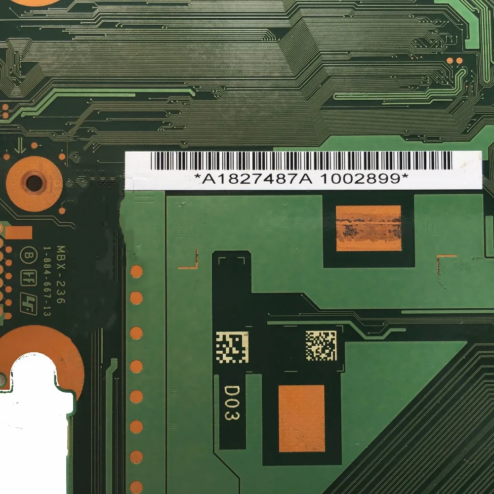 Szwxzyотлично подходит для SONY VPCZ VPCZ2 материнская плата ноутбука с SR04A I5 2520M CPU HM67 A1827487A