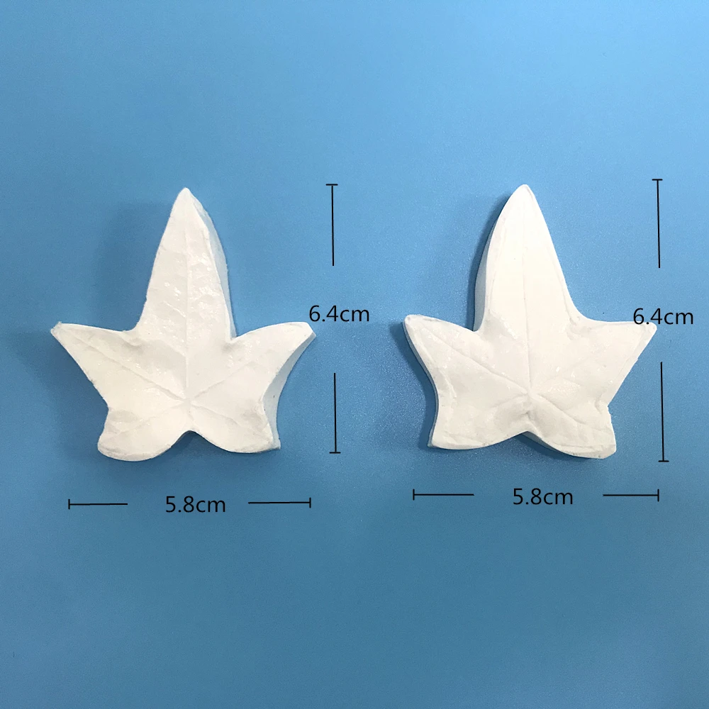 Силиконовая форма для украшения торта в виде лепестков плющ помадки печатная fimo