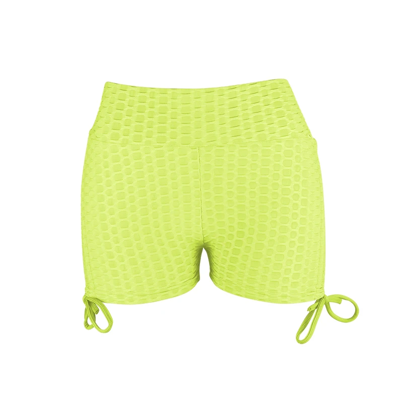 Booty Shorts Новинка, женские летние шорты, сексуальные шорты для спорта, бега, пуш-ап, тонкие, эластичные, с высокой талией, для тренировок, повседневные, для женщин, уличная одежда - Цвет: Booty Shorts