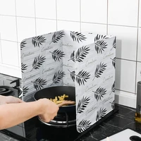 kitchen cooking frying oil splashing protection gas stove oil removal rust plate kitchen guard against stove oil splash plate
