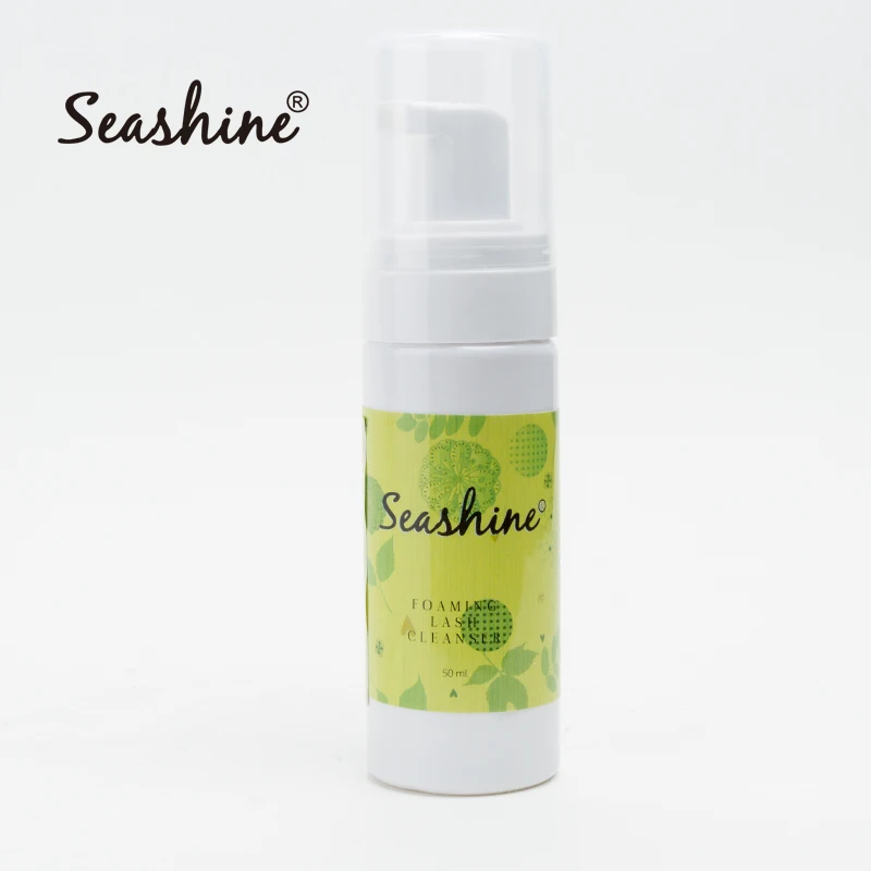 Пенообразующее средство для наращивания ресниц Seashine отдельный шампунь ухода за