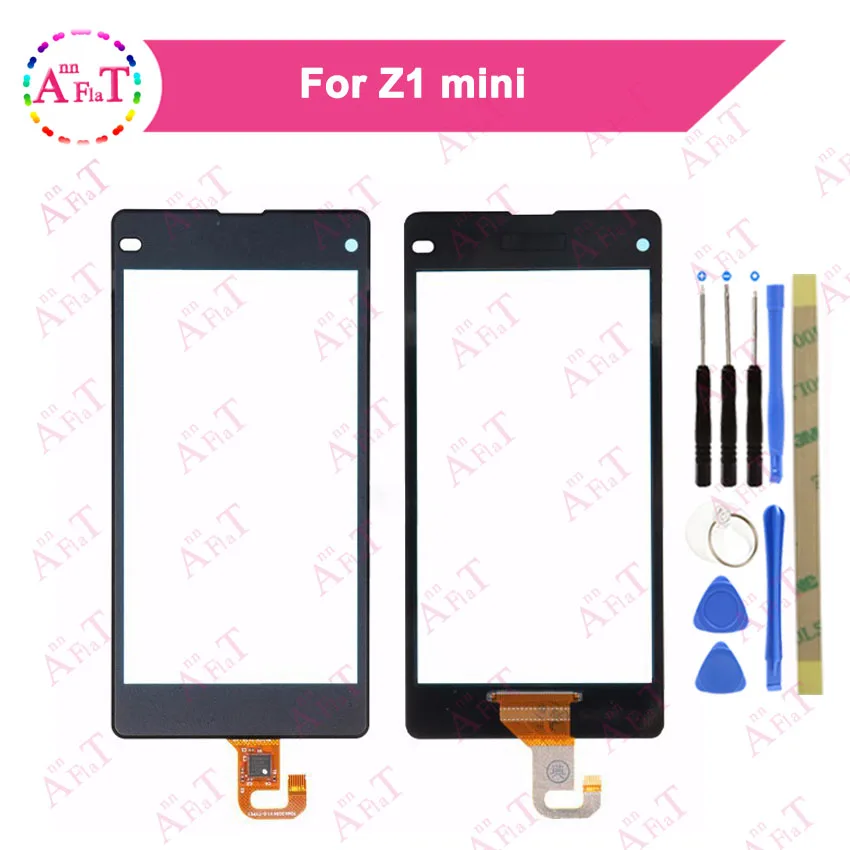 Сенсорный экран 4 3 дюйма для Sony Xperia Compact Z1 Mini D5503 M51W дигитайзер сенсорное внешнее