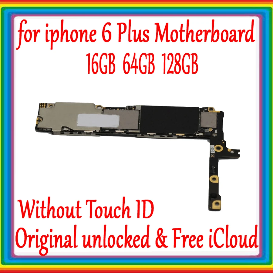 Заводская разблокированная материнская плата для iPhone 6 Plus 16 ГБ 64 128 100% оригинал