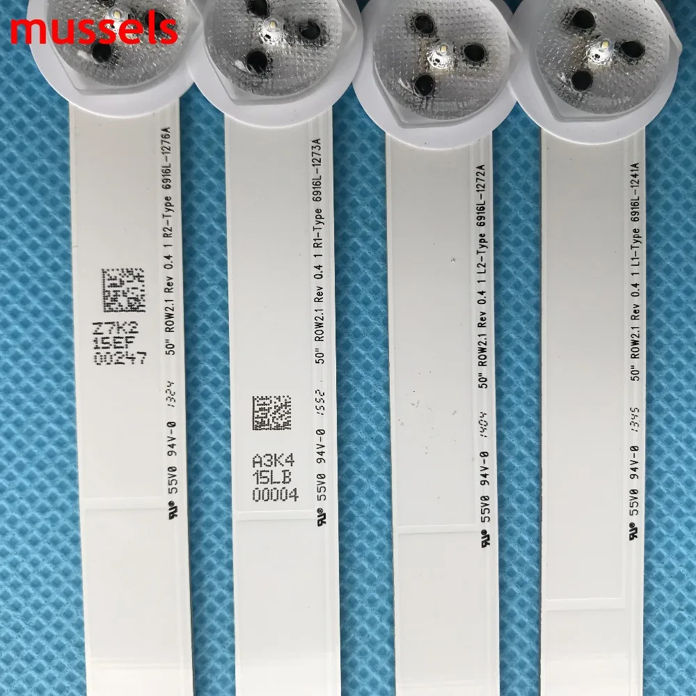 Светодиодная полоса подсветки для LG 50 &quot10 ламп 1000 мм ТВ 50LN5400 50LA620V 6916L 1276A 1273A 1272A 1241A