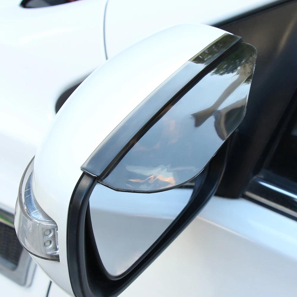 2 шт. автомобильные наклейки на зеркало заднего вида для audi a6 c6 vw caddy ford kuga skoda fabia
