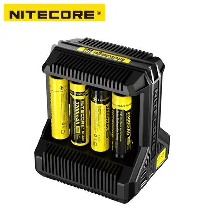 Интеллектуальное зарядное устройство Nitecore i8 8 слотов всего 4A выход умное для IMR18650