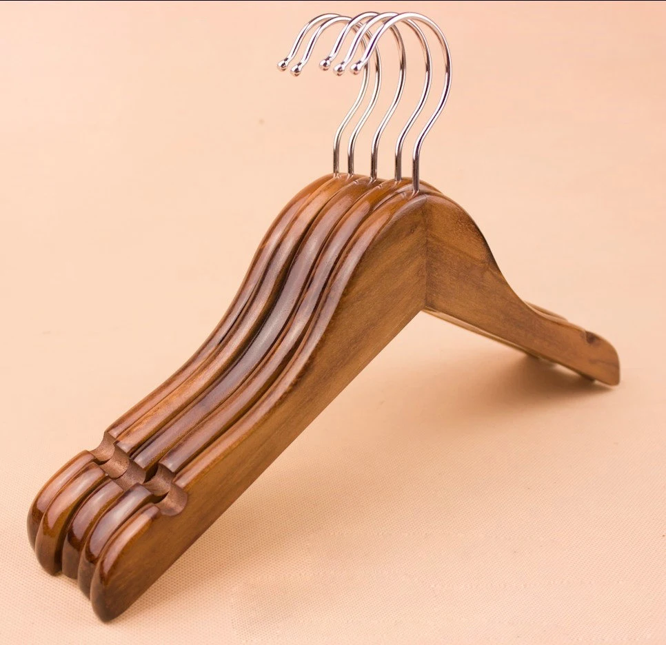 

10pcs/lot 26cm Solid Wood Children Hanger Clothes Rack Baby Hangers For Clothes Hanger