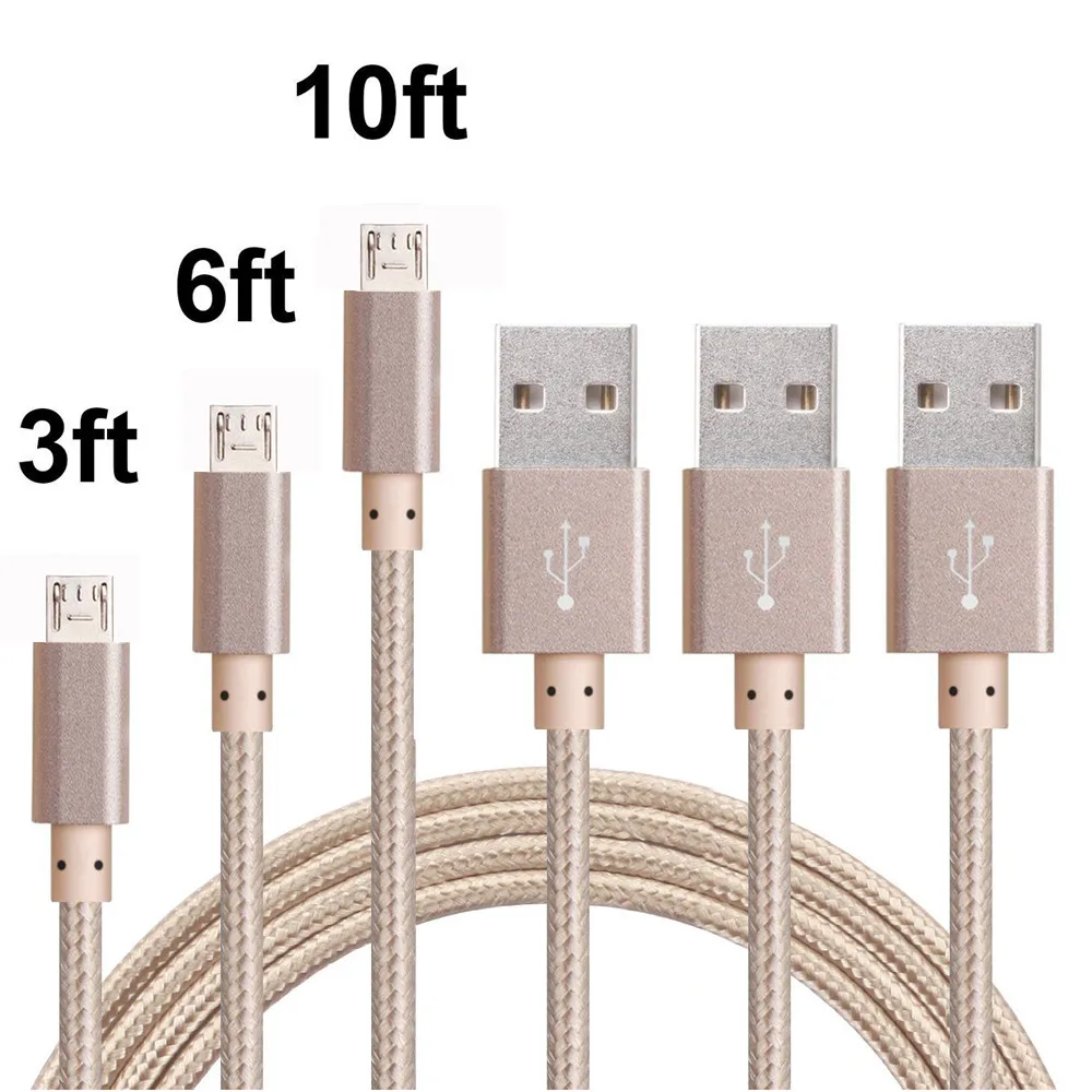 EPULA 1 м 2 3 Micro USB кабель для Samsung Huawei 2.1A зарядный передачи данных и зарядки