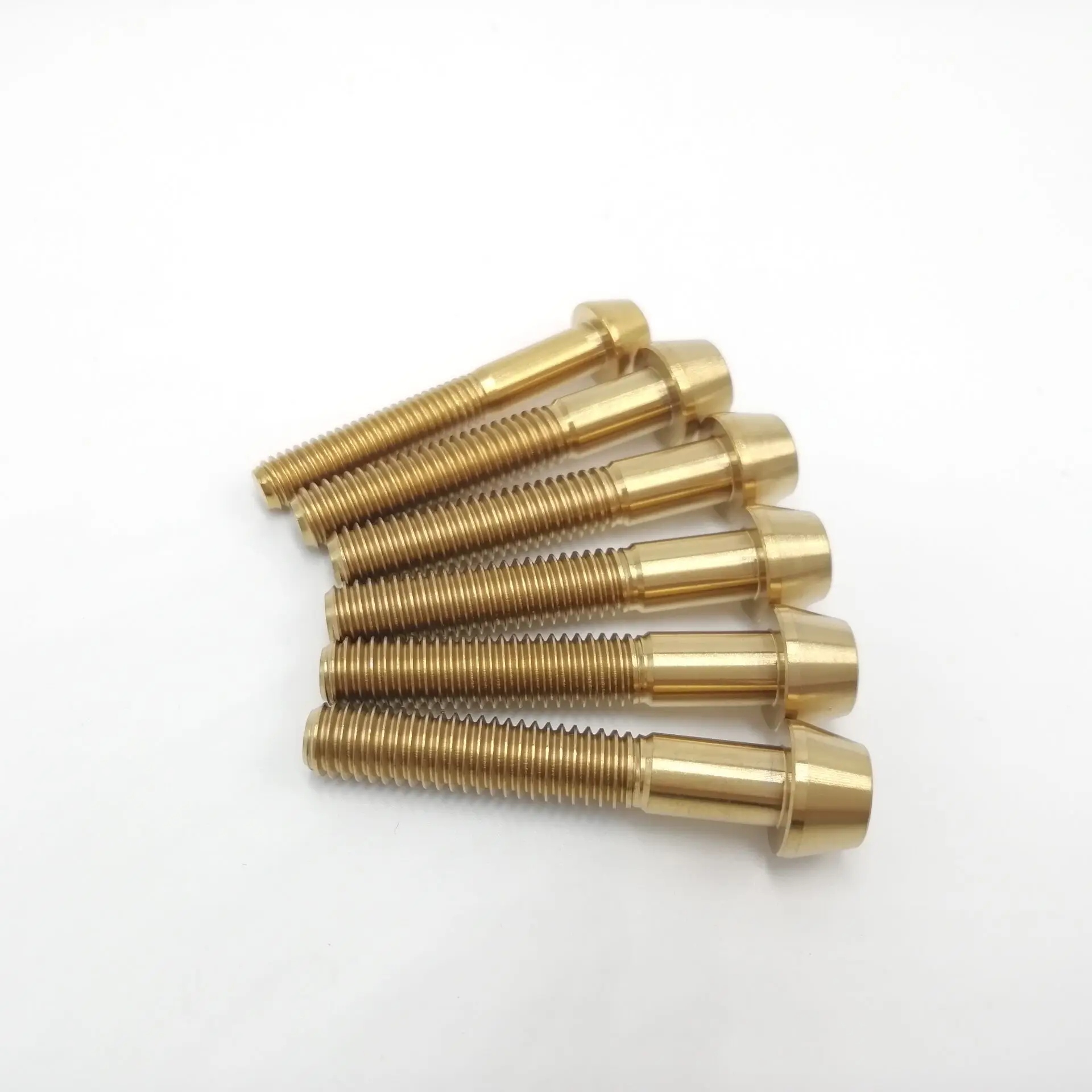 Титановый болт Ti M6x35mm M6 * 35 конический шестигранный винт с конической головкой