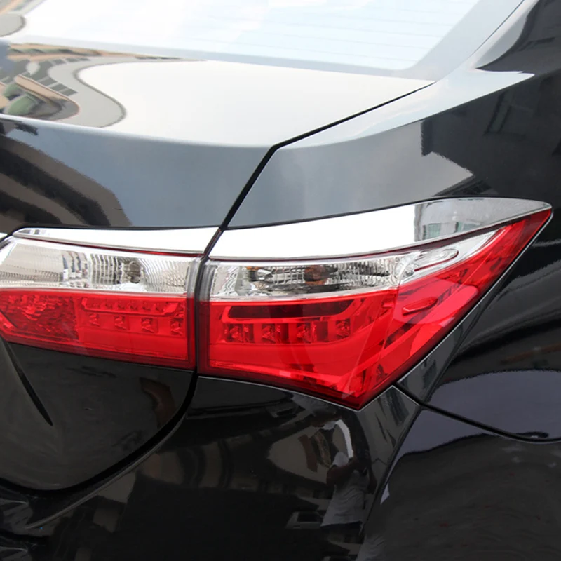 Наружная подгонка для corolla E170 2015 2016 задний абажур рамка передняя фара отделка