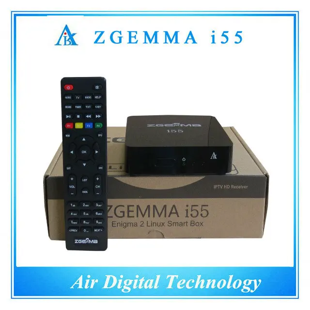 2 шт./лот IPTV SET TOP BOX ZGEMMA i55 с Оригинальной ОС Linux Enigma2 BCM7362 Dual Core ПОЛЕ | Электроника