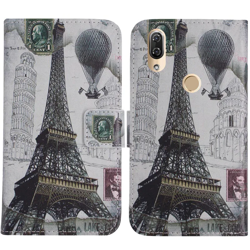 Модный защитный кожаный чехол TienJueShi чехол-бумажник из ТПУ и силикона для Cubot R11 5