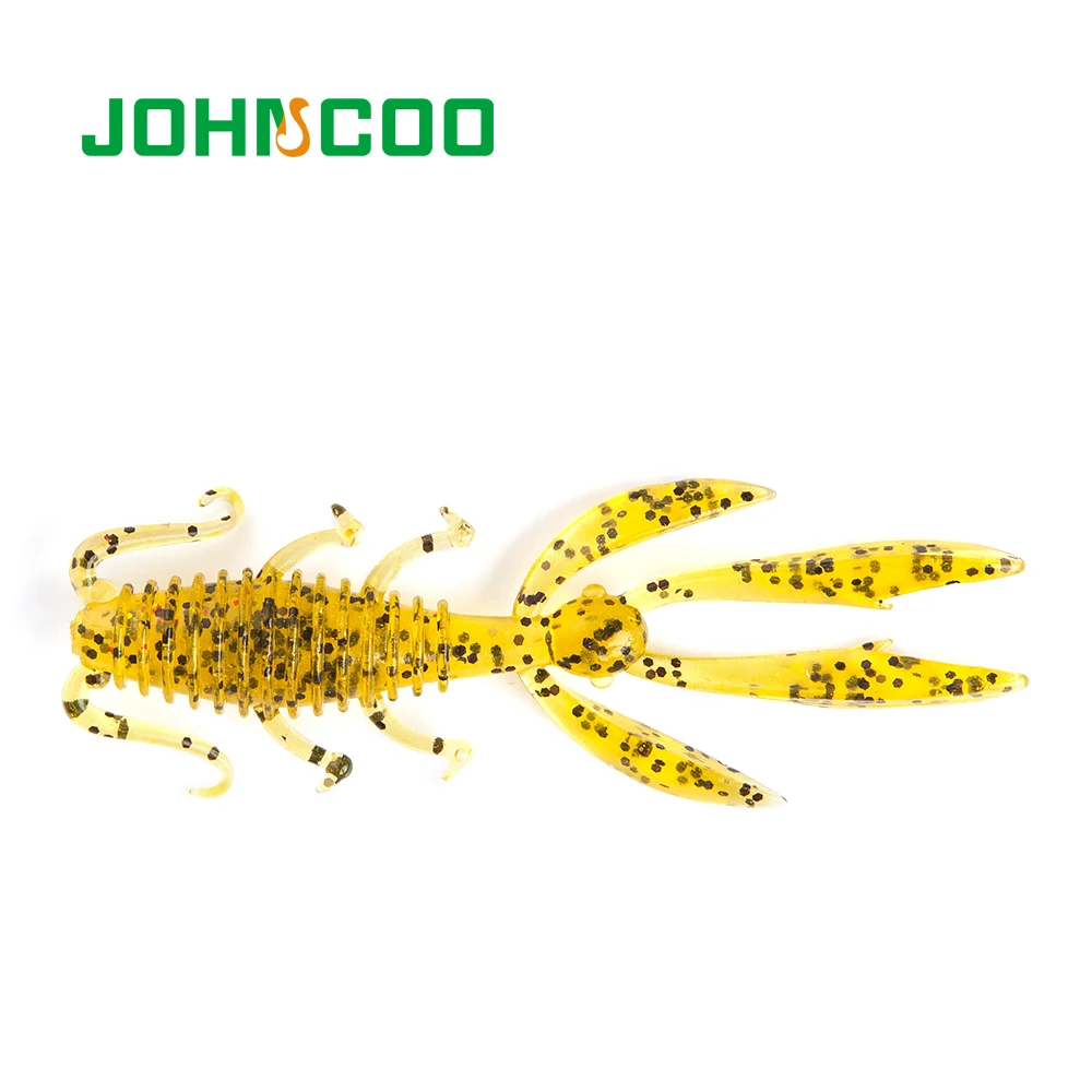 JOHNCOO новинка 10 шт. приманка для креветок 75 мм/1 9 г 85 мм/2 5 искусственная мягкие