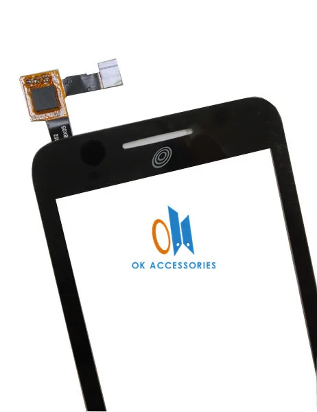 Для Alcatel One Touch Pixi4 OT4034 4034D 4034A 4034E ЖК-дисплей+ сенсорный экран дигитайзер черный цвет с лентой инструменты 1 шт./лот