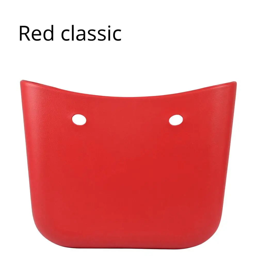 red Классическая большая сумка EVA женские сумки модные сумки DIY водонепроницаемый стиль obag резиновая силиконовая стильная женская сумка - Цвет: red