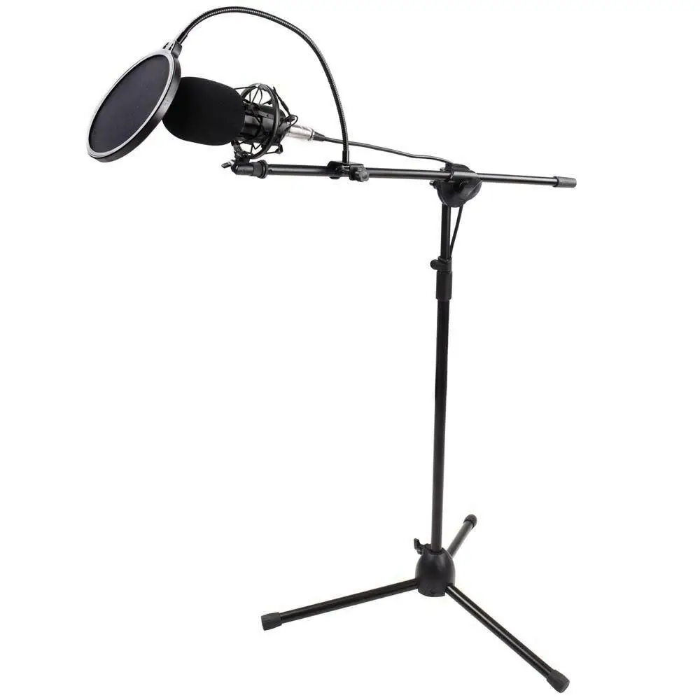 Recording Studio Microphone Pop Filter Mic Wind Screen Mask Shield Double Layer Accessories (Color Packing) | Электроника