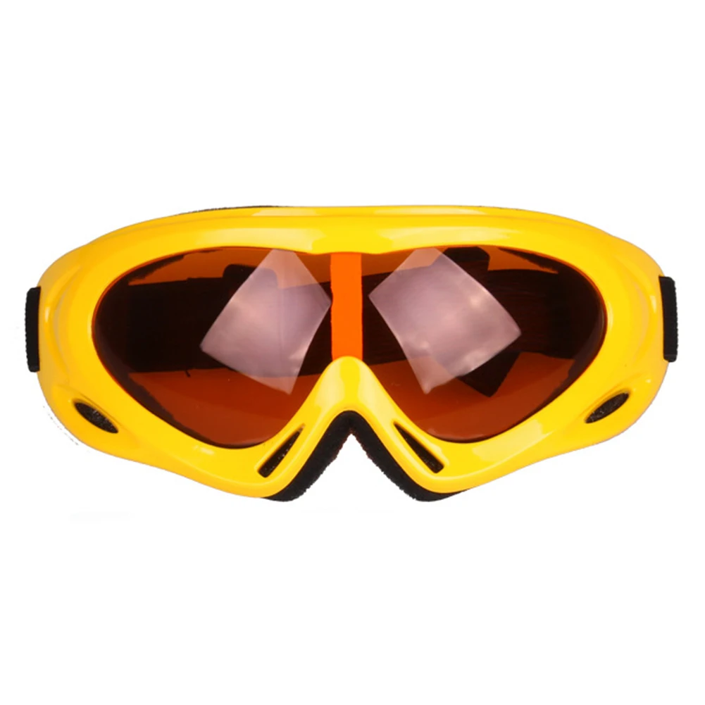 Anti-impact and Anti-wind Eye Protection Safety Glasses Single-deck Ski Goggles with Adjustable Belt For Outdoor Sports | Спорт и