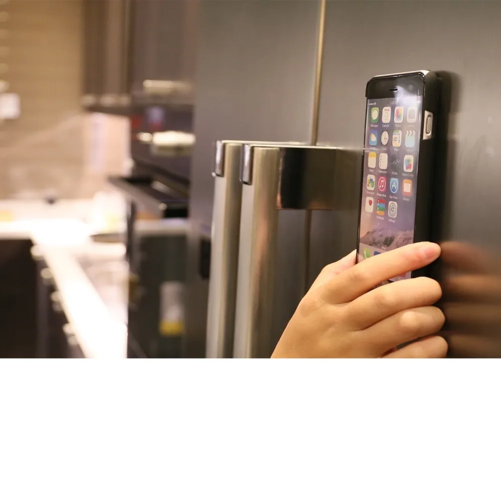 Чехол кошелек для iPhone 6 кожаный флип чехол 6s Plus отделение карт Магнитная сумка (2 в