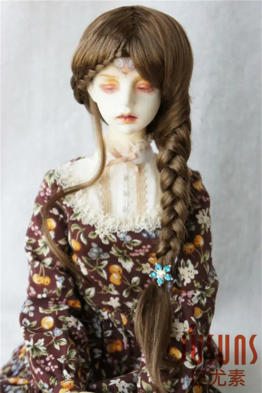 JD255 1/3 SD леди оплетка кукла парики 8-9 дюймов кукольный парик BJD парик