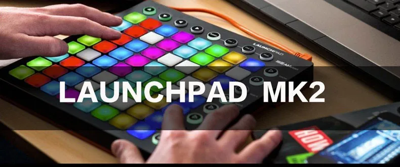 Novation Launchpad RGB MIDI клавиатура контроллер ударные колодки 64 RGB хит pad USB DJ сценический музыкальный Launchpad MK2