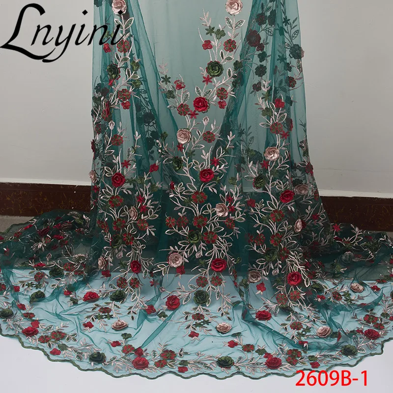 Новейшая французская кружевная вышивка 3D цветы ткань тюль сетка 2020 роскошное