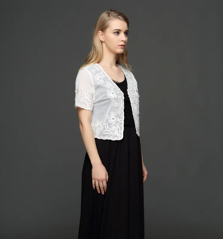 BLINGSTORY/короткие кружевные куртки в европейском и американском стиле с тонким