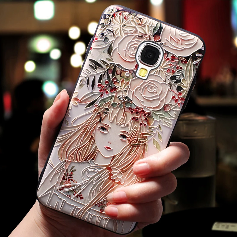 YonLinTan 3D телефон Новый coque чехол для Samsung galaxy S4 S 4 i9500 на мультфильм силиконовый