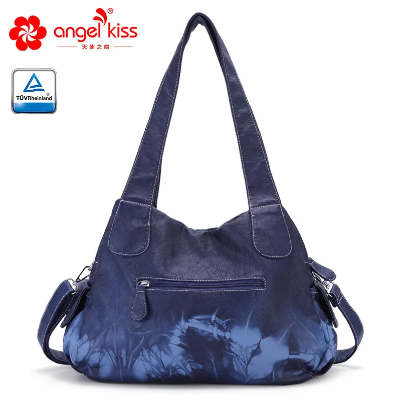 Angelkiss Брендовая женская сумка из мягкой кожи модная через плечо 2019 летняя новая |