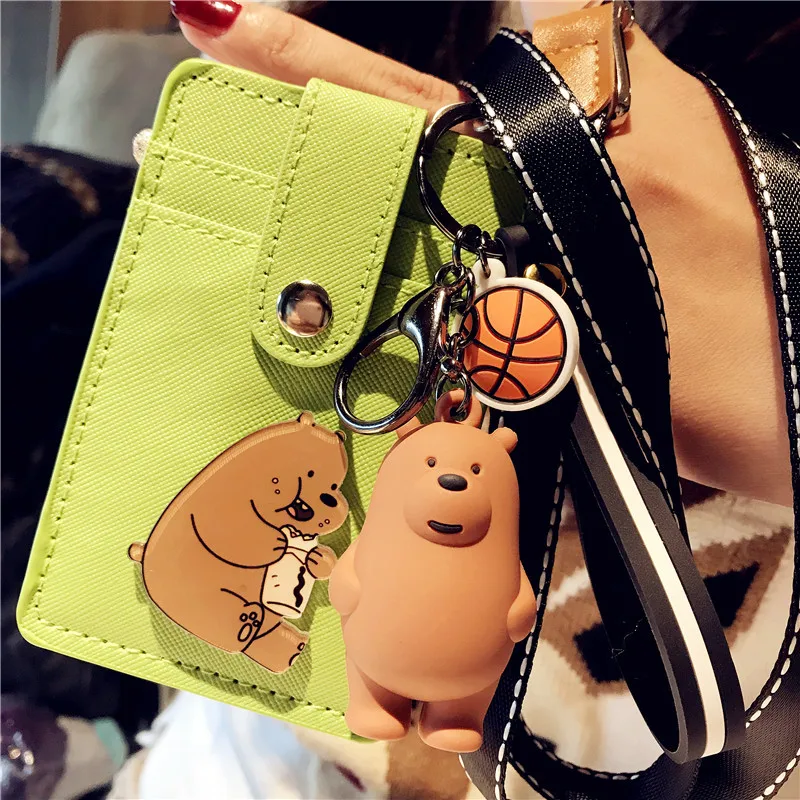1 шт. kawaii корейский мультфильм ID держатель для карт милые банковские кредитные карты пакеты на день рождения Рождественский подарок для девочек и мальчиков
