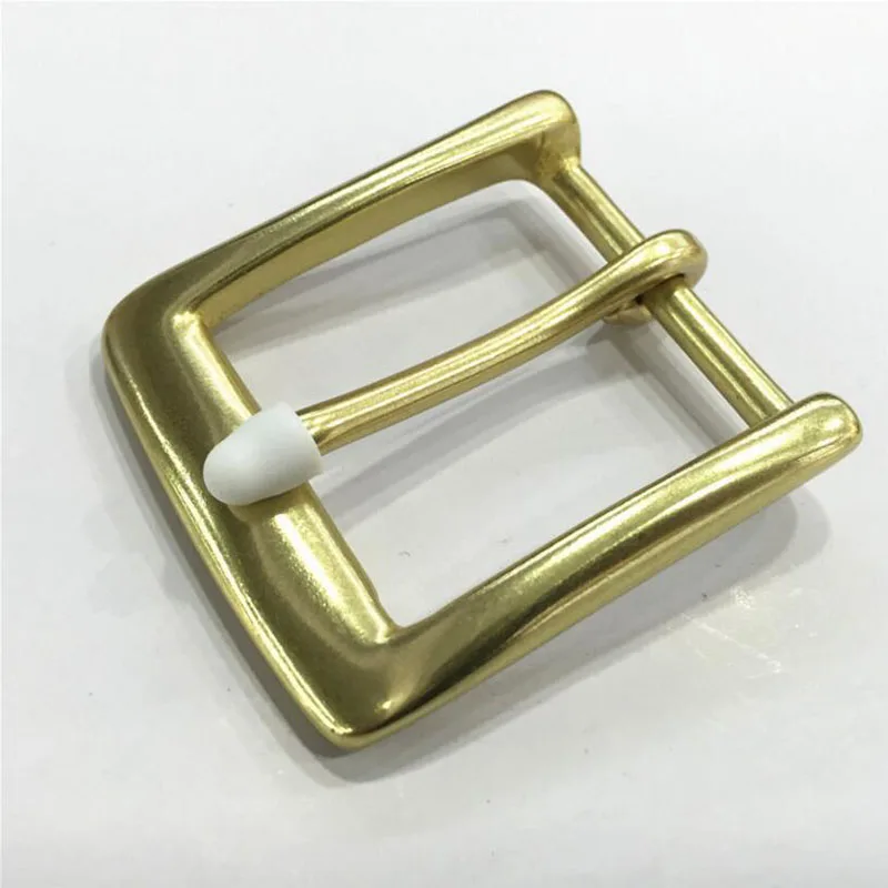 

T-DISOM New Design Solid Brass Pin Buckle for Belt Dropship Plate buckles Copper Belt Buckle Fit for 4cm Width Belt