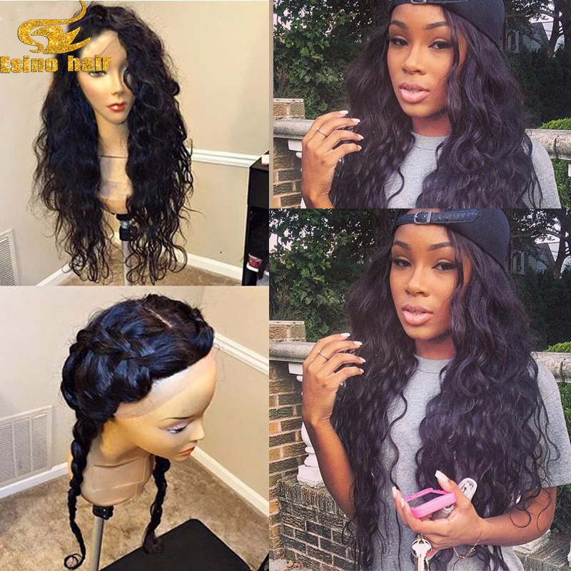 Натуральный цвет длинные свободные вьющихся волос парик для черной женщины
