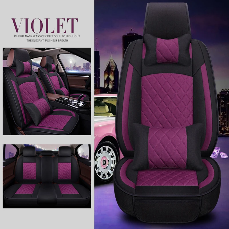WLMWL универсальный кожаный чехол автокресла для Chevrolet все модели cruze Aveo Captiva sonic lacetti