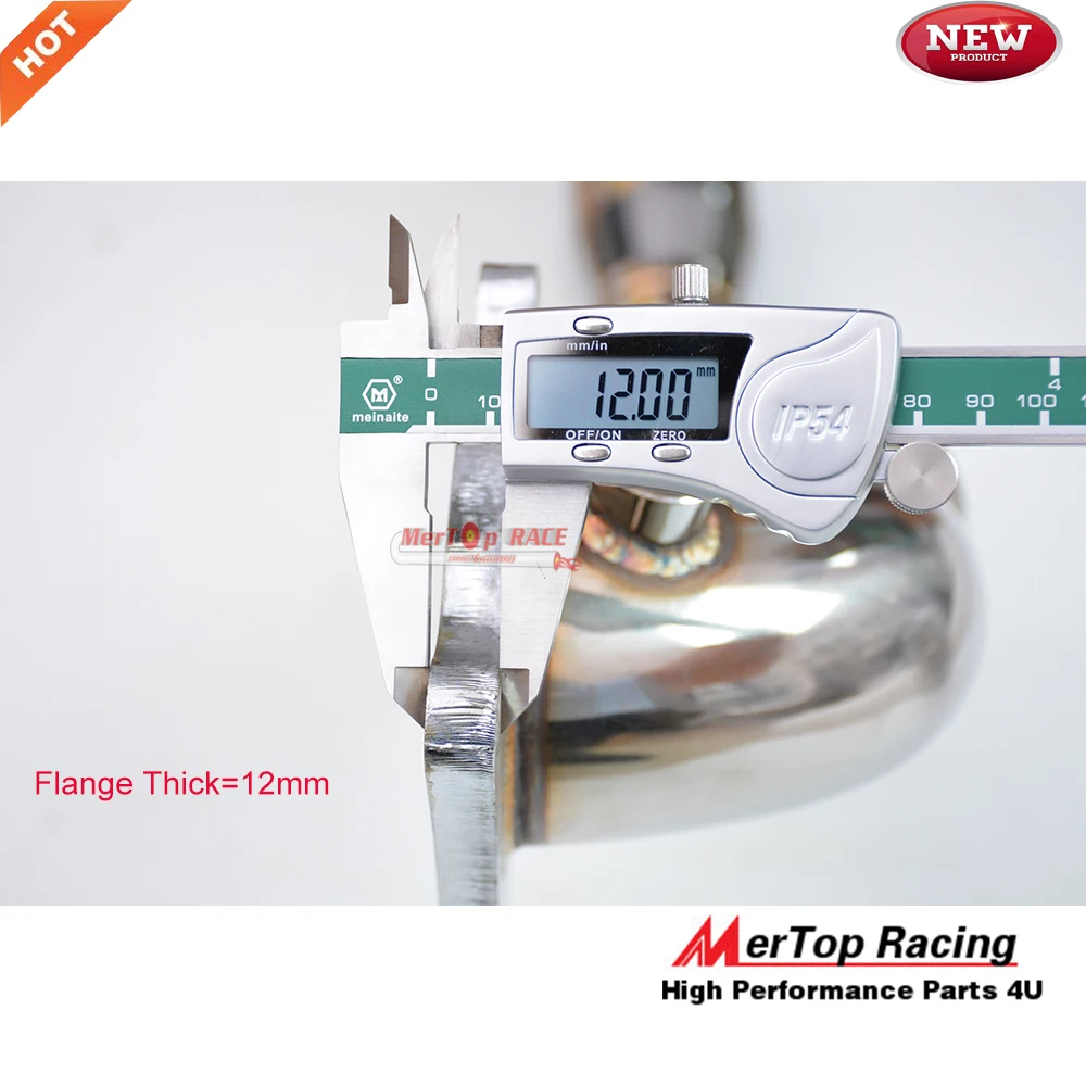 Выхлопная труба MERTOP RACE 3 ''mk5 MK6 /A3 Turbo Catless 2 0 T Decat Cat delet|deleter| |
