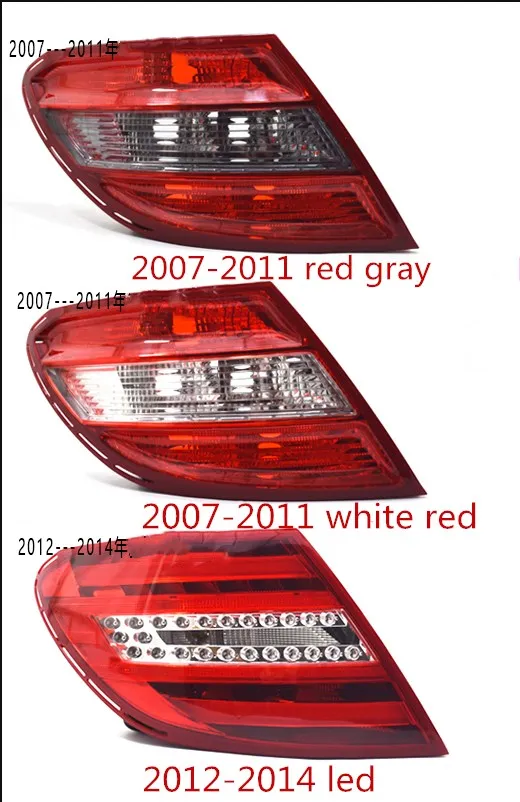 Задний фсветильник RQXR в сборе для Mercedes-Benz C Class W204 C180 C200 C220 C250 C260 C280 C300 2007-2014 |