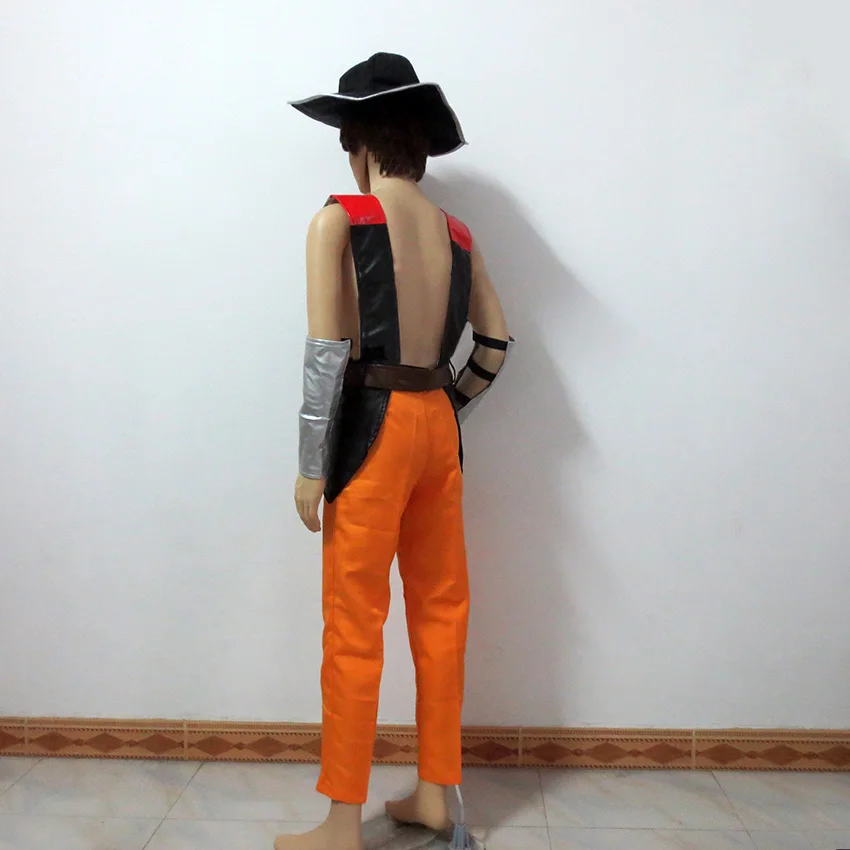 Mmoral Kombat 3 Kung Lao Рождественская вечеринка костюм для Хэллоуина Костюм для косплея любого размера