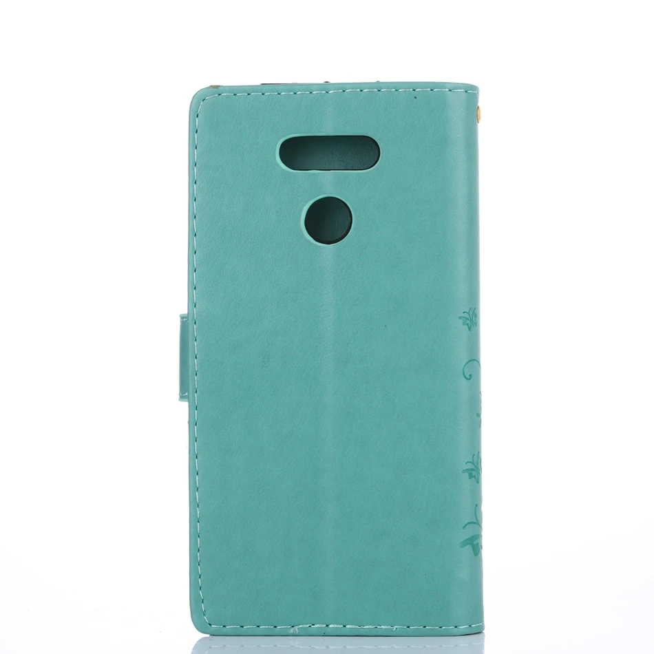 Для LG G6 Case Роскошные искусственная кожа флип Бумажник Мешок выбивает цветок