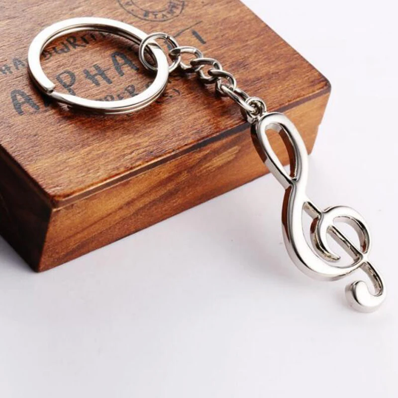 (12 шт./лот) Креативные милые музыкальные украшения для музыкальных нот Брелоки