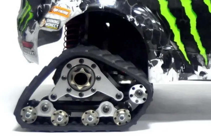 Новый комплект из алюминиевого сплава передние и задние колеса для снега