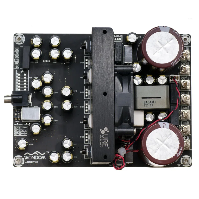 DC60V 1x500 ватт моно класса D цифровой аудио усилитель плата-IRS2092